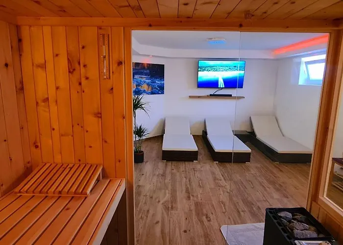 アパート Hipp - Bergblick Und Wellness In Lage ハルプレヒ